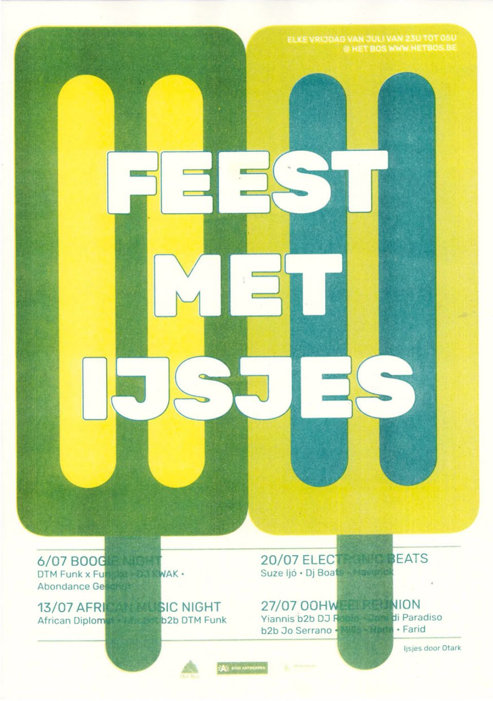 2018 feest met ijsjes
