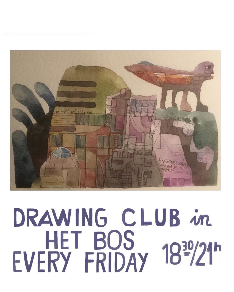 drawing club maart
