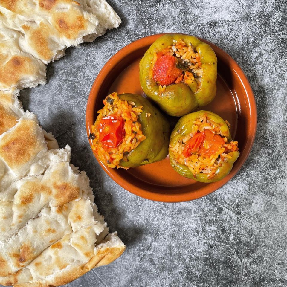 gevulde Turkse paprika