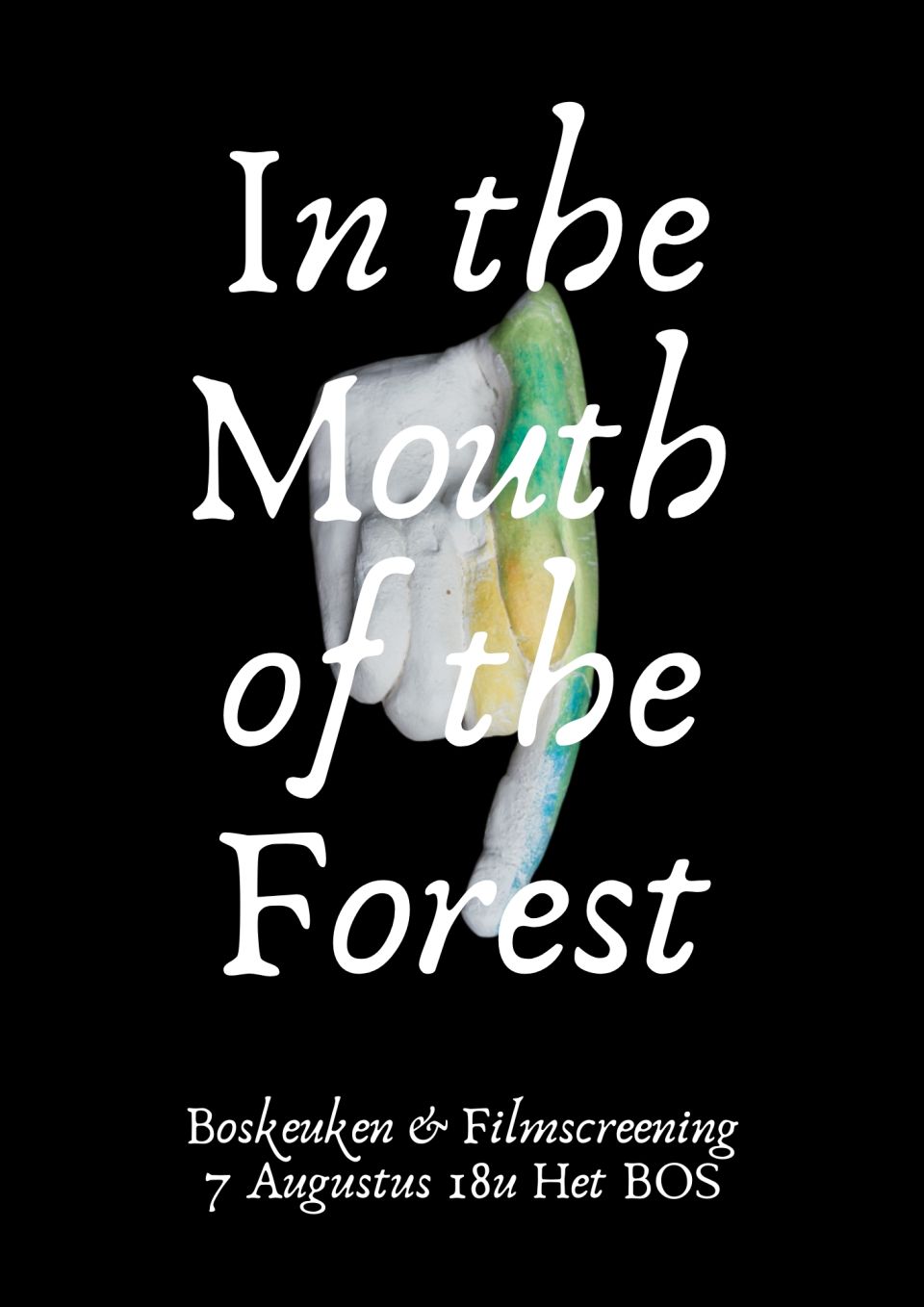 In the Mouth of the Forest - vertical
