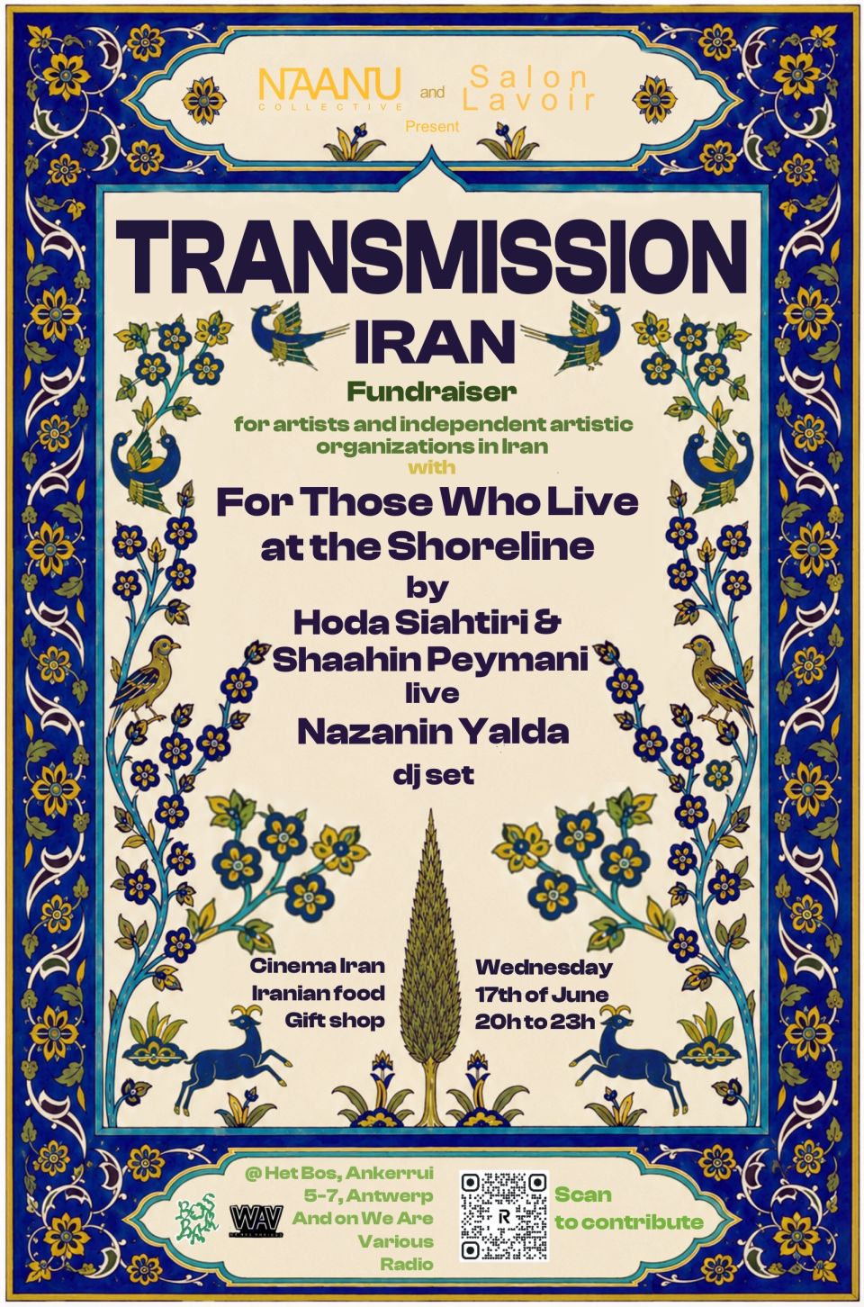 Poster design Transmission Iran