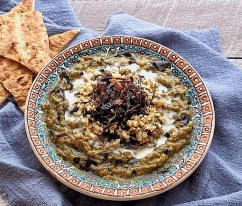 Kashk Badenjan - dish pic