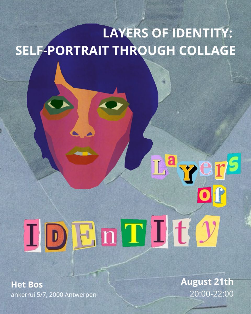 Layers of Identity Self-Portrait Through Collage